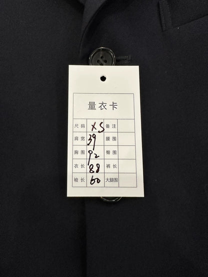 Comme Des Garcons Blue Suit Jacket