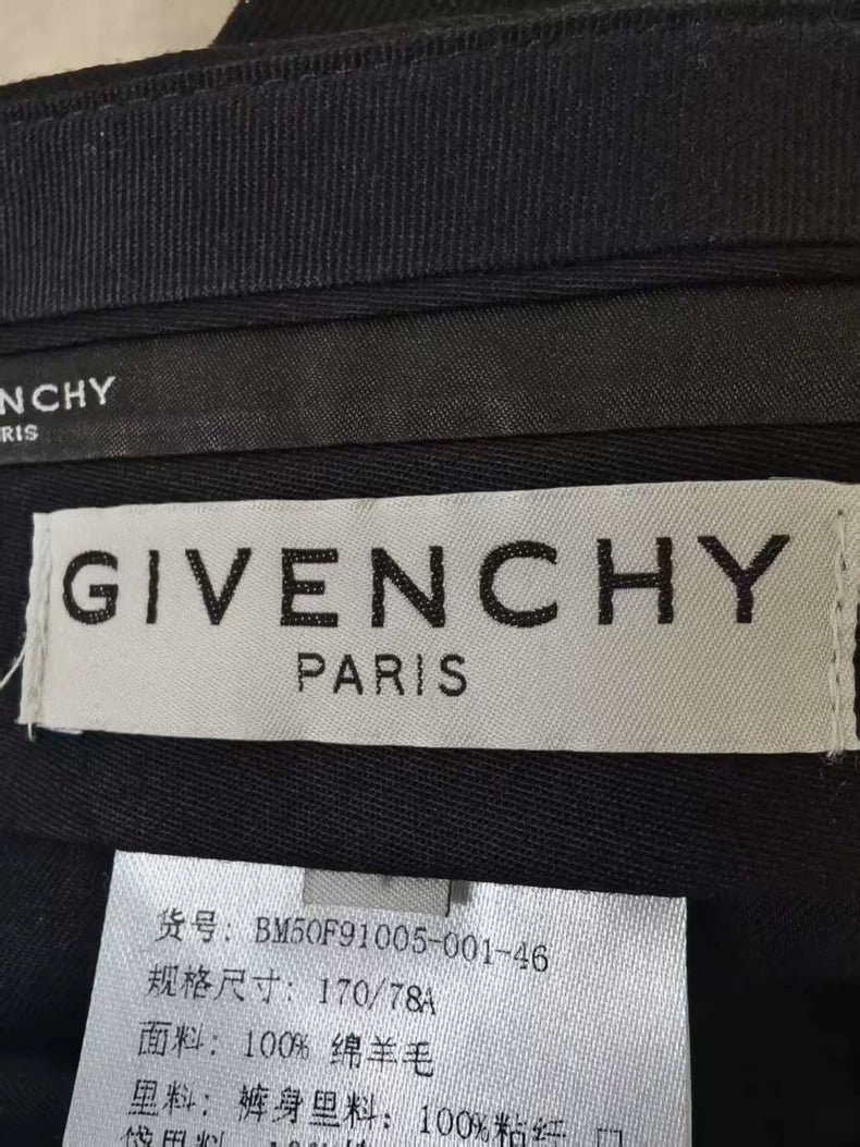 Givenchy Split Hem Dress Pants-yf