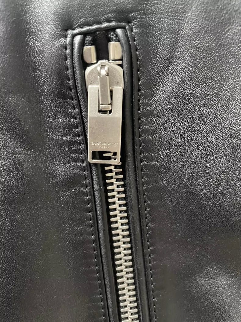 YSL Saint Laurent Leather Jacket