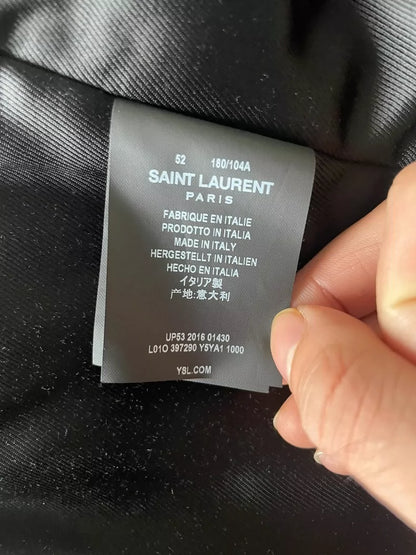 YSL Saint Laurent Leather Jacket