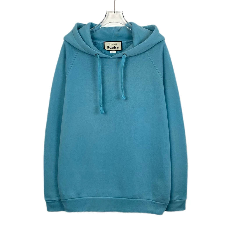 Blue Embroidered Hoodie from Gucci Garden Series