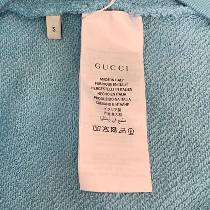 Blue Embroidered Hoodie from Gucci Garden Series