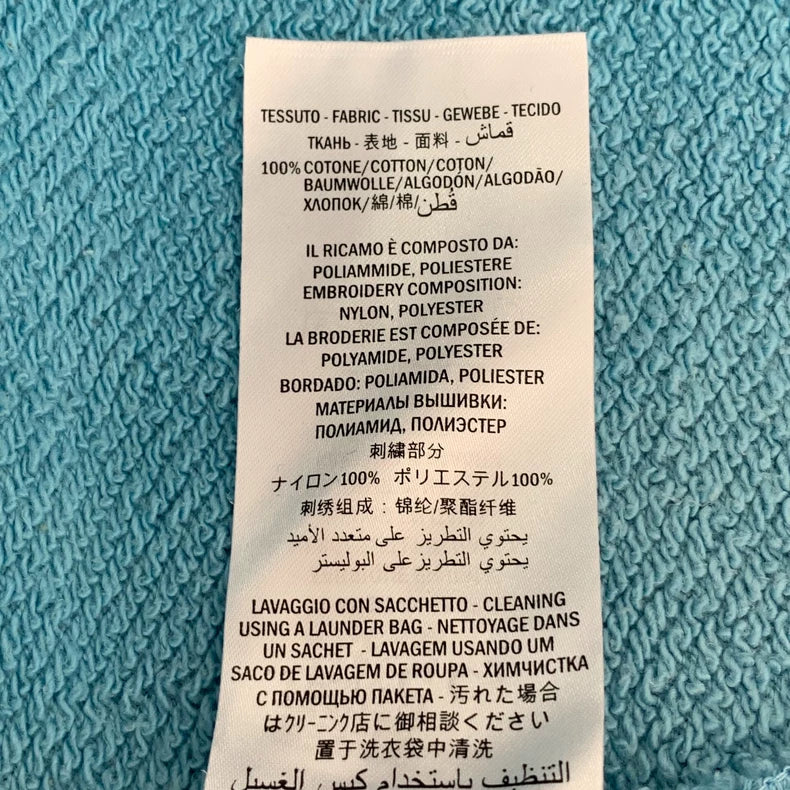 Blue Embroidered Hoodie from Gucci Garden Series