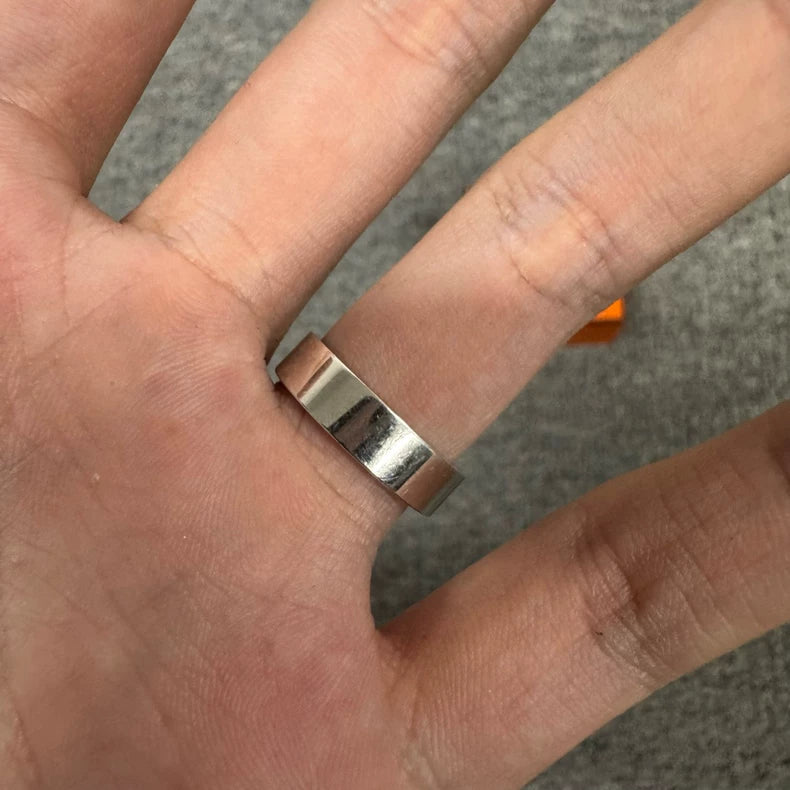 Hermes Collier de Chien Silver Ring