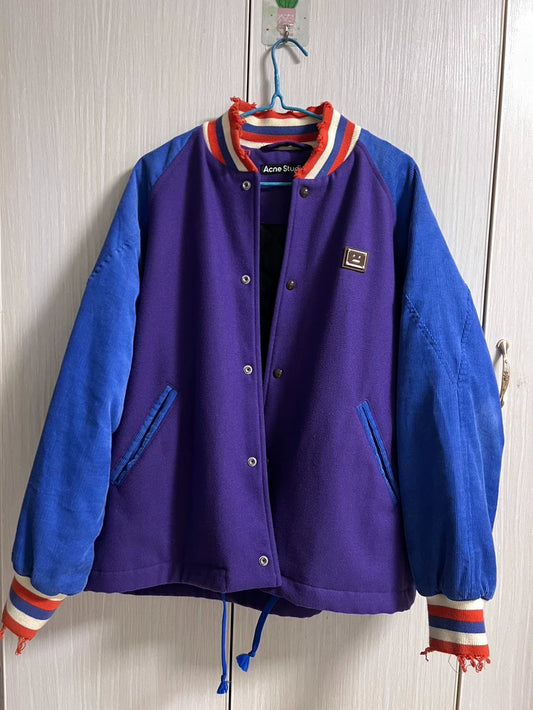 Acne Studios Color Block Baseball Jacket