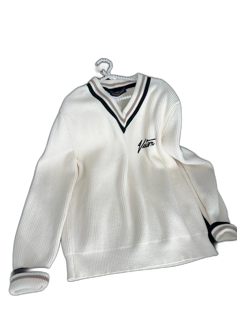 Louis Vuitton Classic V-neck Sweater