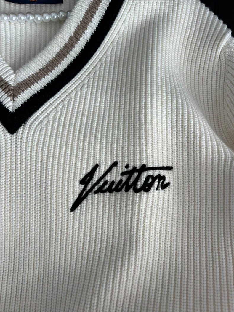 Louis Vuitton Classic V-neck Sweater