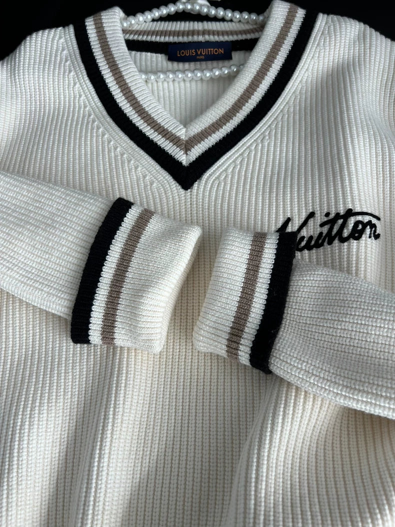 Louis Vuitton Classic V-neck Sweater
