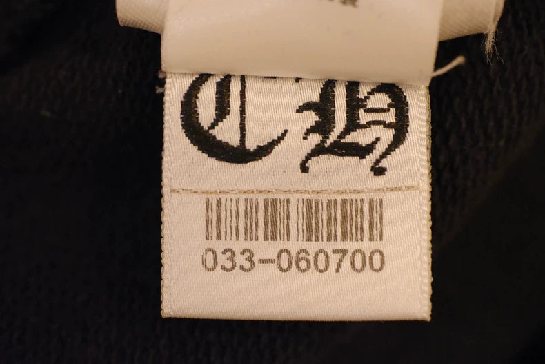 Chrome Hearts Zip-Up Hoodie With Cross Design