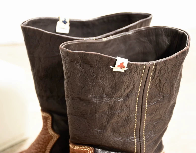 Visvim Wabanaki Moc Toe Boots Folk