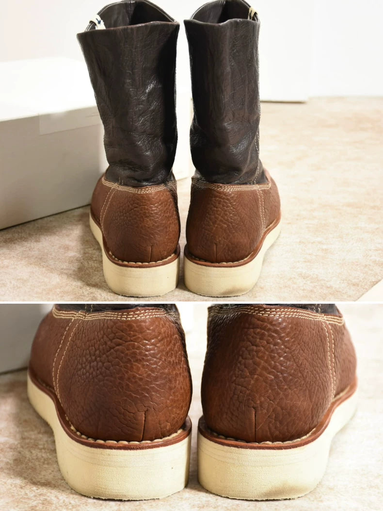 Visvim Wabanaki Moc Toe Boots Folk