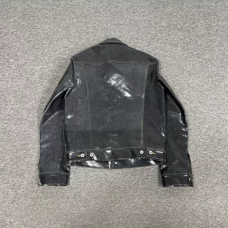 Bottega Veneta Waxed Denim Jacket