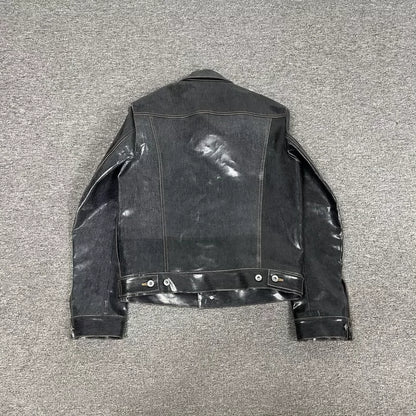 Bottega Veneta Waxed Denim Jacket