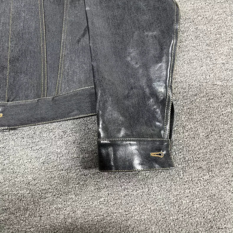 Bottega Veneta Waxed Denim Jacket