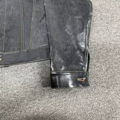 Bottega Veneta Waxed Denim Jacket