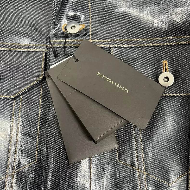 Bottega Veneta Waxed Denim Jacket