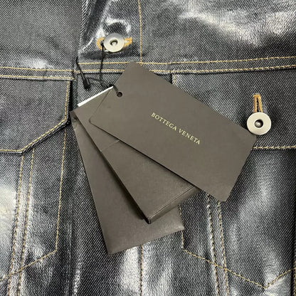 Bottega Veneta Waxed Denim Jacket