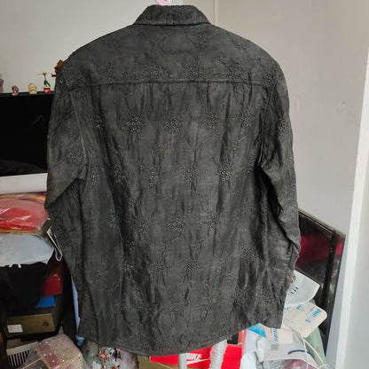 Yohji Yamamoto Y's Floral Embroidery Shirt