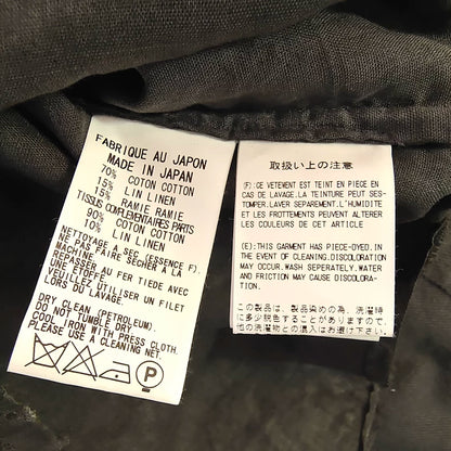 Yohji Yamamoto Y's Floral Embroidery Shirt