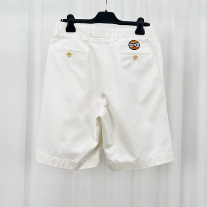 Gucci Embroidered Double G Denim Shorts-yf