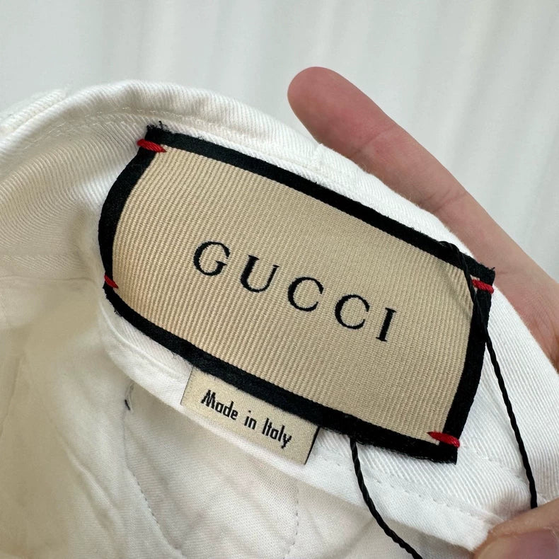 Gucci Embroidered Double G Denim Shorts-yf