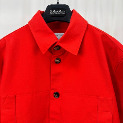 Bottega Veneta Red Short Sleeve Shirt-yf