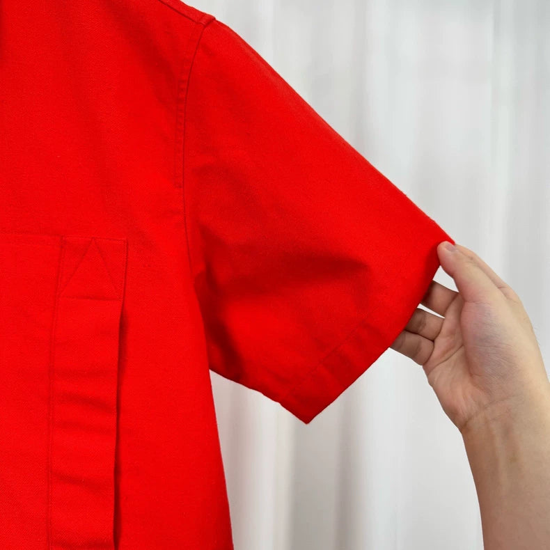 Bottega Veneta Red Short Sleeve Shirt-yf