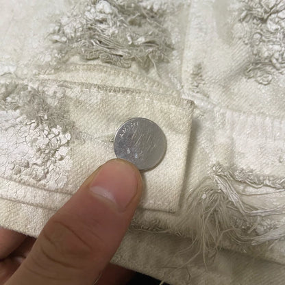 Amiri White Oil Stain Jacket Size S