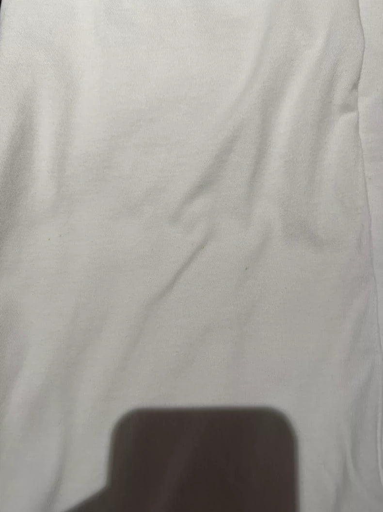 Peaceminusone High Neck Sweatshirt White