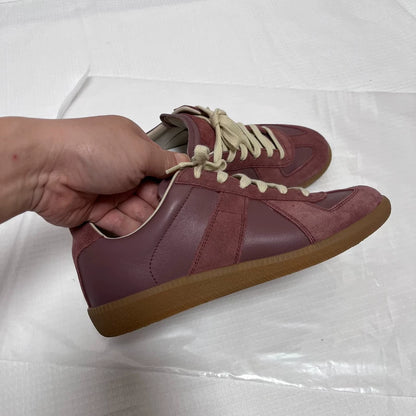 Maison Margiela Sneakers in Burgundy Color