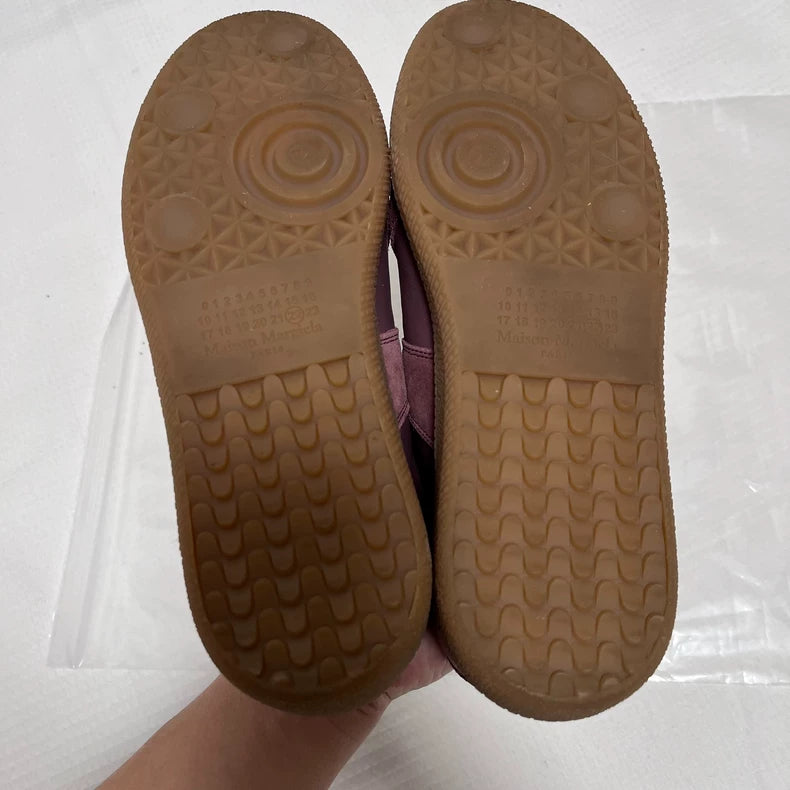 Maison Margiela Sneakers in Burgundy Color