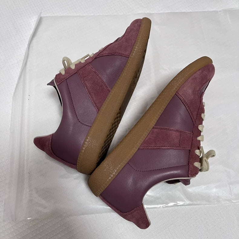 Maison Margiela Sneakers in Burgundy Color