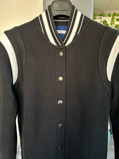 Givenchy Black White Embroidered Jacket
