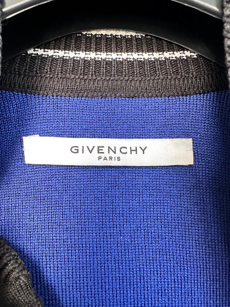 Givenchy Black White Embroidered Jacket