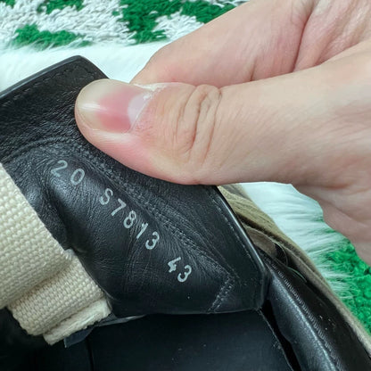 Rick Owens Leather Lace-Up Casual Shoes