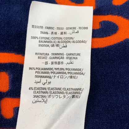 Gucci Blue GG Pattern Zip Jacket