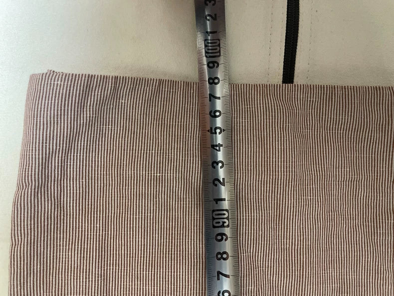 Hermes Brown Striped Pants