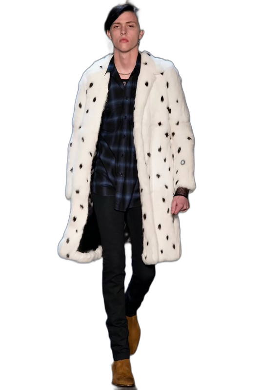 Saint Laurent Paris SLP Fishnet Top