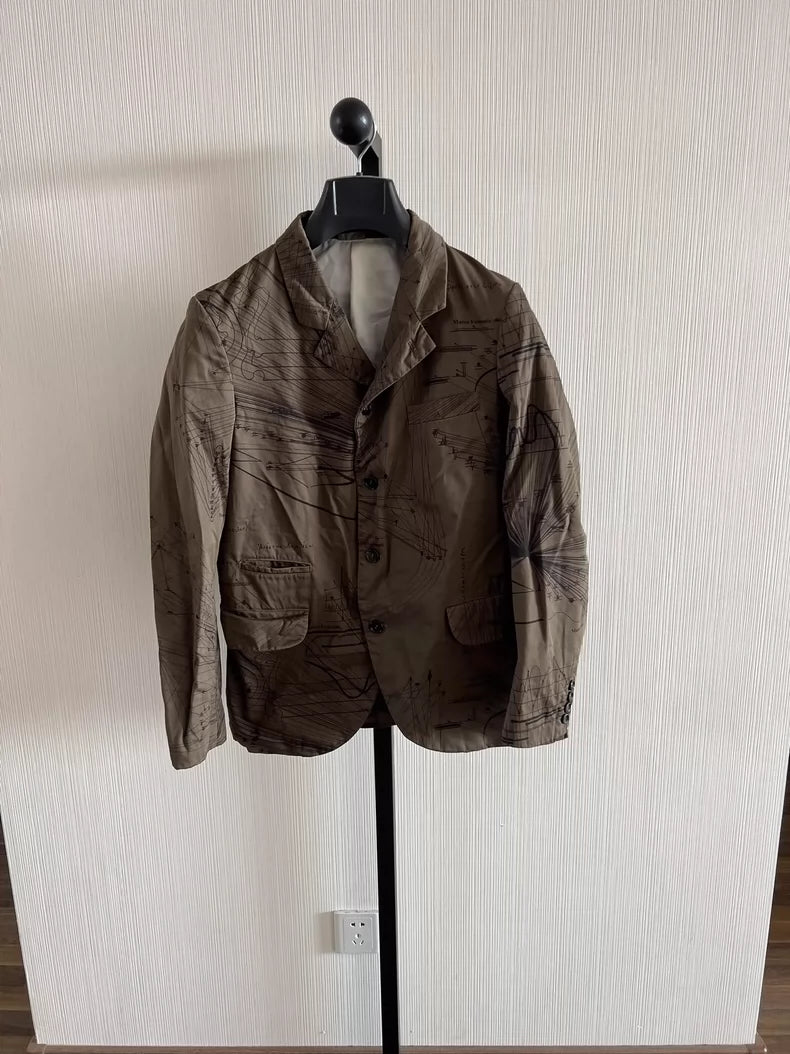 COMME des GARCONS HOMME DEUX Graffiti Jacket