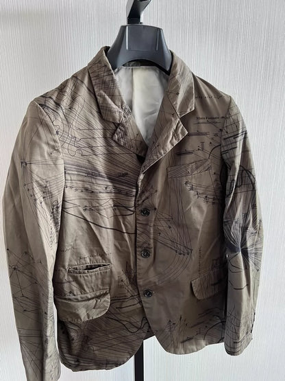 COMME des GARCONS HOMME DEUX Graffiti Jacket