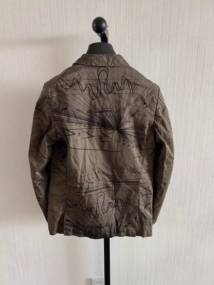 COMME des GARCONS HOMME DEUX Graffiti Jacket