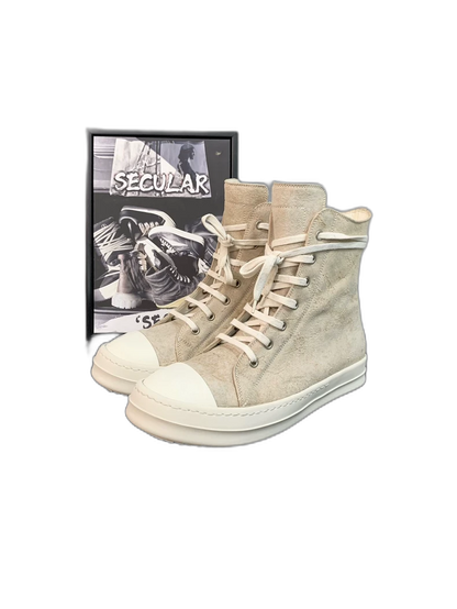 Rick Owens Desert Color High-Top Sneakers-yf