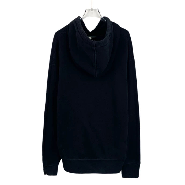 Gucci Black Logo Hooded Sweatshirt Medium