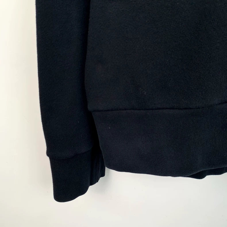 Gucci Black Logo Hooded Sweatshirt Medium
