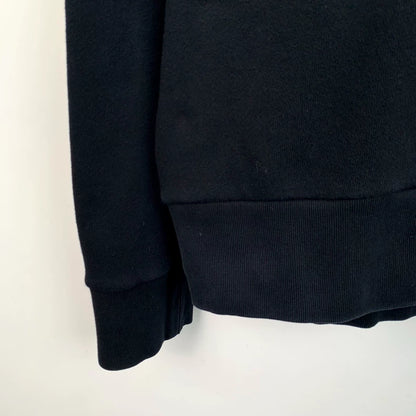 Gucci Black Logo Hooded Sweatshirt Medium