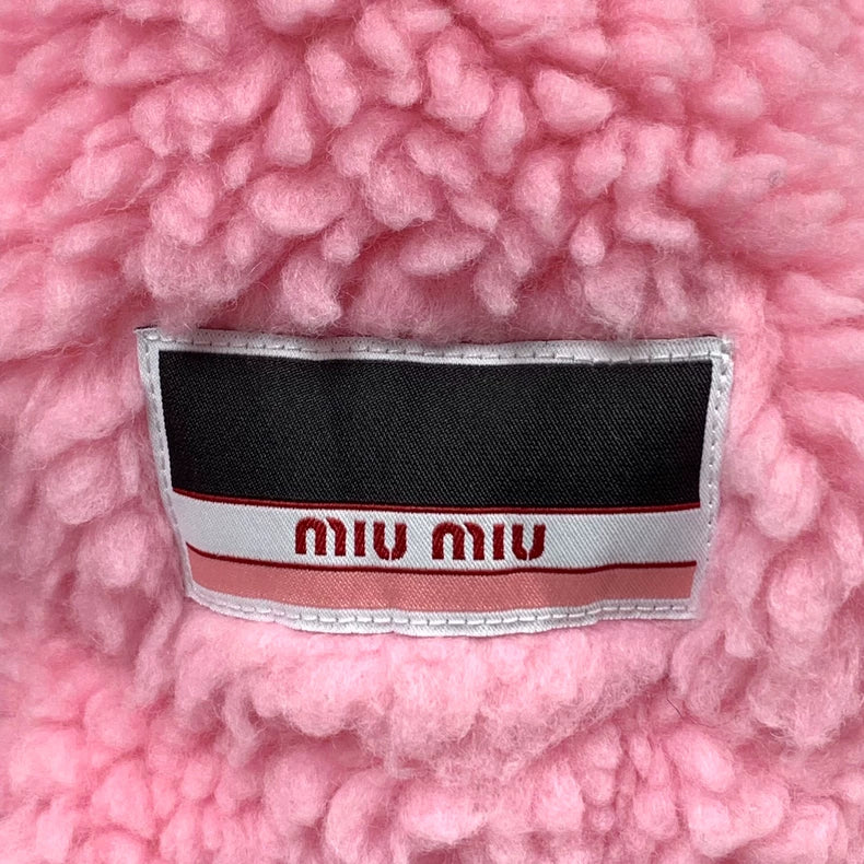 Pink Fur Hooded Jacket