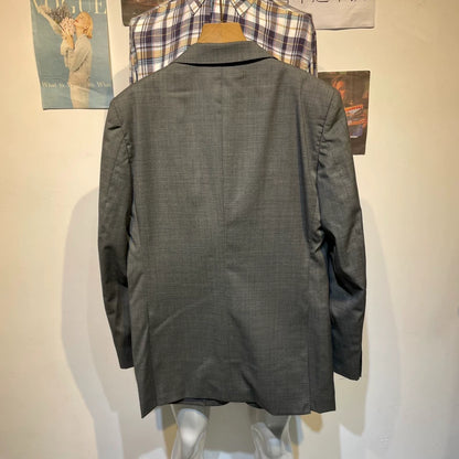 Vintage Dior Gray Wool Suit Jacket