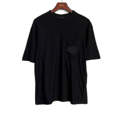 Prada Black Logo Short Sleeve T-Shirt