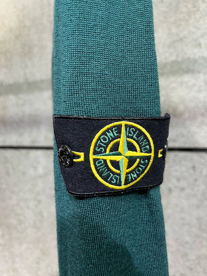 Green V-neck Sweater from Stone Island