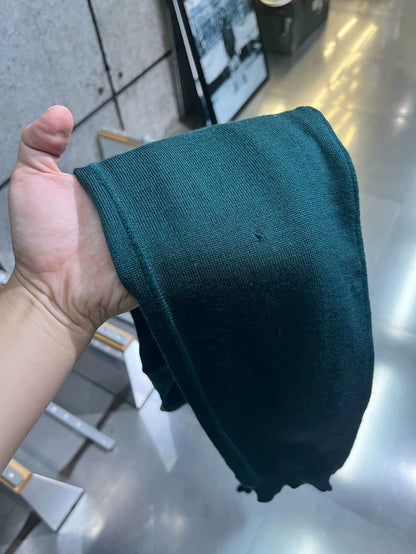 Green V-neck Sweater from Stone Island